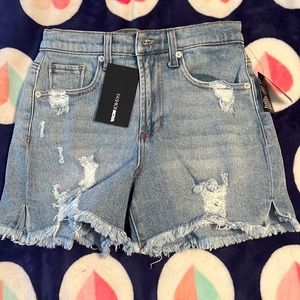 light wash shorts fashion nova